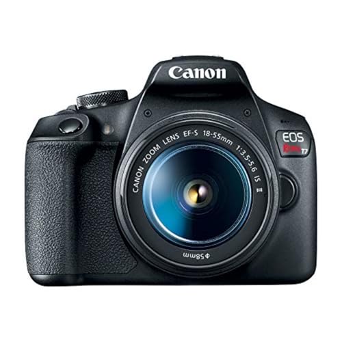 Canon EOS Rebel T7 DSLR Camera with 18-55mm Lens | Built-in Wi-Fi | 24.1 MP CMOS Sensor | DIGIC 4+ Image Processor and Full HD Videos