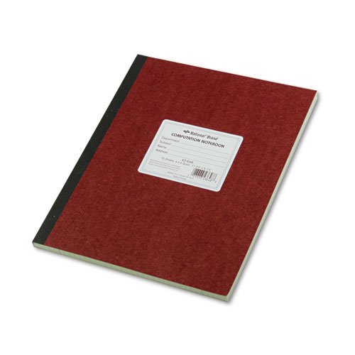 National Brand Computation Notebook, 4 X 4 Quad, Brown, Green Paper, 11.75 X 9.25 Inches, 75 Sheets, Sold As 3 Pack (43648) #TOP1
