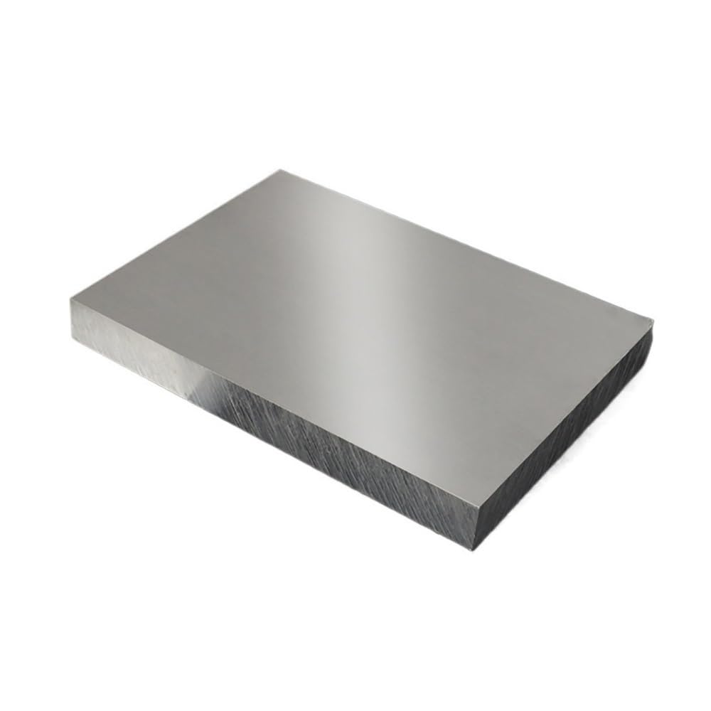 Placa plana de aleación de aluminio 6061-2 mm a 10 mm de espesor, 10 mm a 30 mm de ancho - Hoja de metal duradera for uso industrial - 1 pieza(6x12x100mm)