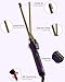 MELYDO 1/2 Inch Small Curling Wand for Short & Long Hair, Half Inch Curling Wand with Ceramic Barrel, Adjustable Temperature, Includes Heat Resistant Glove