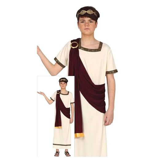 FIESTAS GUIRCA Griego Disfraz Infantil Romano 5-6 años