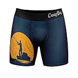 Crazy Dog T-Shirts Mens Cant Work Today My Arm Is In A Cast Boxer Briefs Funny Fishing Graphic Novelty Underwear Funny Graphic Boxers Dad Joke Cool Fishing Mens Novelty Arm in a XL