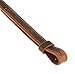 Nohma Leather Buffalo Leather Rifle Gun Sling, Crazy Horse/Brown Stitch, Amish Handmade 1