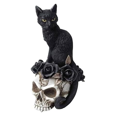 Alchemy Gothic Grimalkin Cat Unisex Sculptures Standard, polyresin Cover