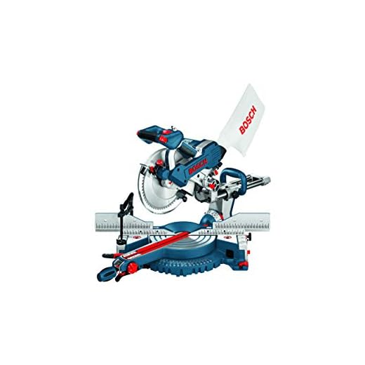 Bosch Professional GCM 10 SD, 254 mm sågbladsdiameter, sågblad, snabbspännklämma