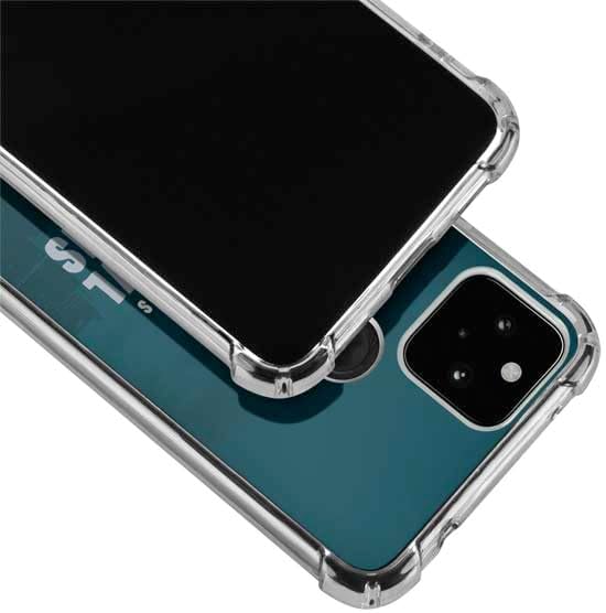 Skinit Clear Phone Case Compatible with Google Pixel 4a 5G - Officially Licensed NFL Philadelphia Eagles Super Bowl LIX Champions Design