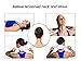 EINYOU Self Massage Tool – Full Body Trigger Point Massager – Myofascial Release Tool Providing Deep Tissue Massage Therapy – Lightweight Neck & Back Massage Tool - Black