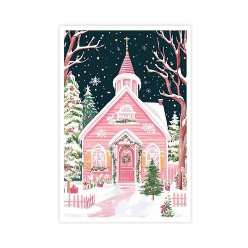 Poster d'église sur toile : créez un coin de sérénité dans votre bureau