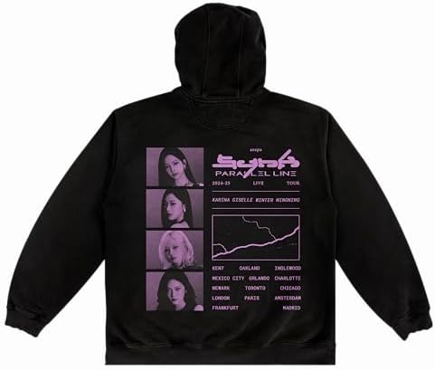 aespa Synk Parallel Line World Tour Merch Collection Pullover