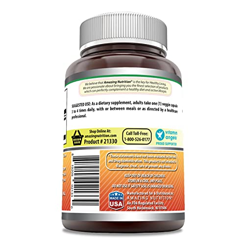 Amazing Nutrition 1330 Amazing Formulas Bromelain Supplement | 500 Mg Per Serving |120 Veggie Capsules thumb #2