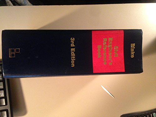 Civil engineer's reference book 0408704756 Book Cover
