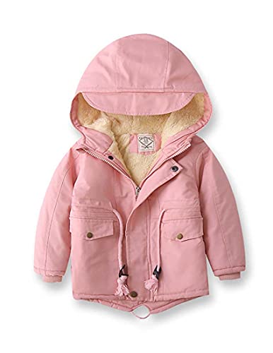 Image of Boys Girls Winter Outwear Coats, Kids Warm Outfits,Windproof Jacket for Toddler 1-8Y