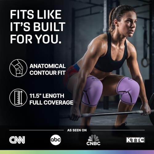 Image of Modvel Strength 7mm Knee Sleeves (Pair) for Weightlifting & Powerlifting (USPA, IPL Approved) | High-Performance Knee Compression Support For Squats, Weight Lifting - Men and Women