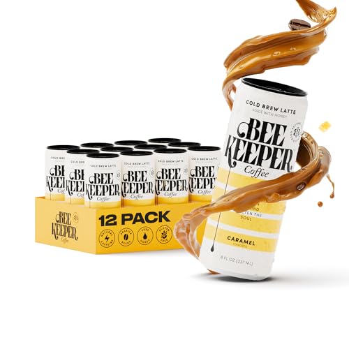 Beekeeper Caramel Cold Brew Coffee Drinks Oregon Honey | 12