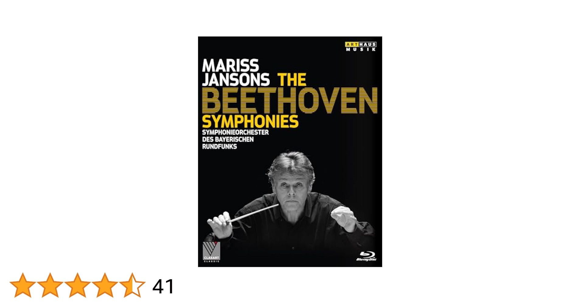 Amazon.com: Mariss Jansons - The Beethoven Symphonies (Blu