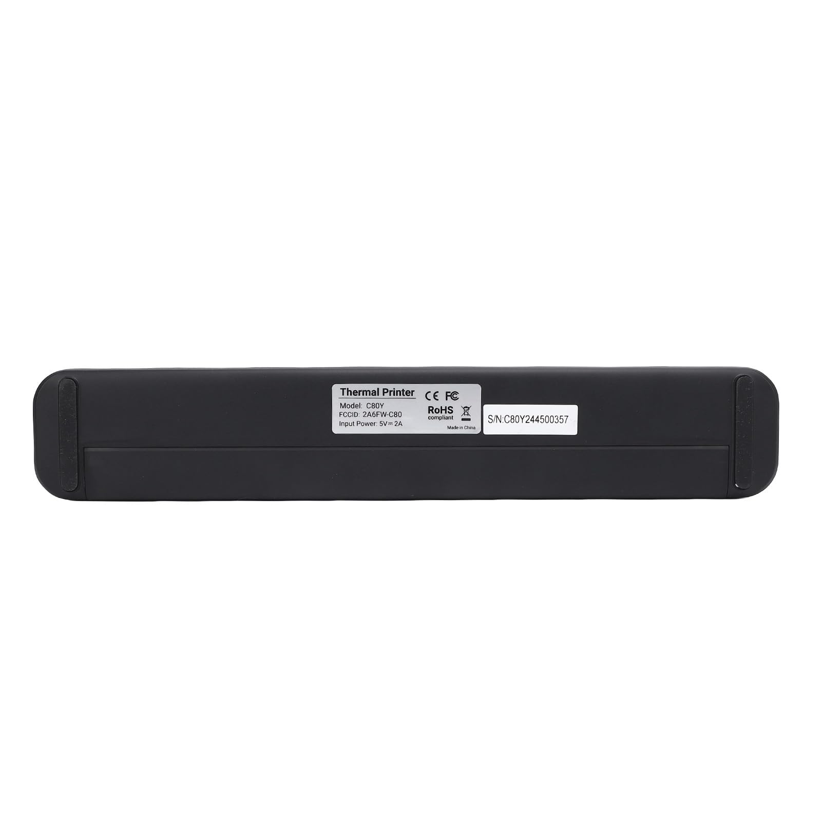 Jeffergarden Stampante Portatile Wireless per Stampante Termica Senza Inchiostro da Viaggio 203 DPI Larghezza di Stampa 208 Mm per Carta 8,5x11 Pollici US Letter A4 A5