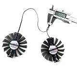 YLGOZFM Piezas de portátil Ventilador de refrigeración 87 mm y 4 Pines FD9015U12S para GAINWARD RTX2080TI EMTEK RTX 2080 TI para Ventiladores Tarjeta vídeo Phoenix(5.5mm)
