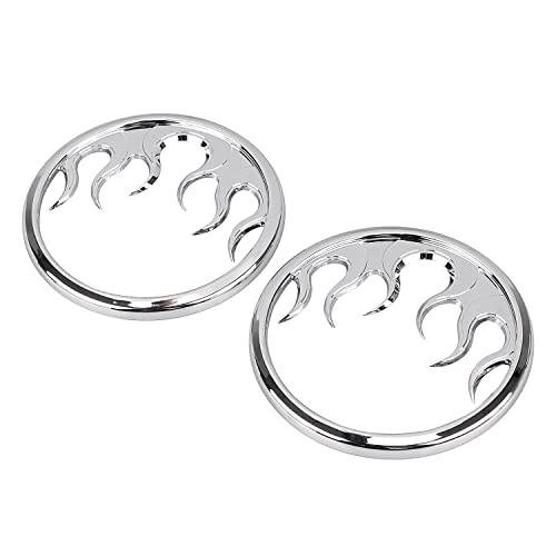 Cubierta delantera de parrilla para parlante moto cromada miniatura 6