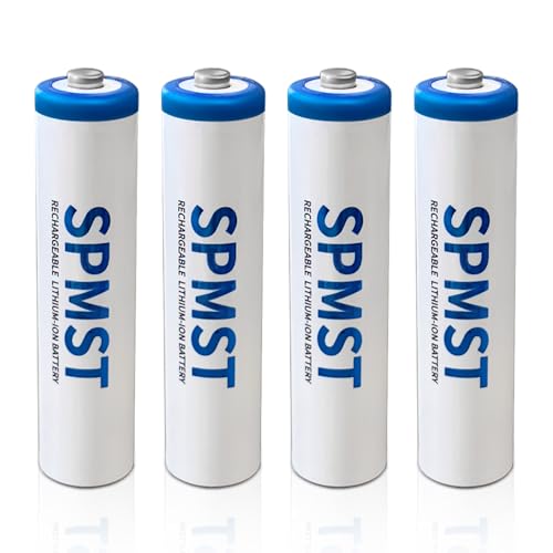 SPMST Rechargeable AAA Batteries 4 Pack,1200mWh High