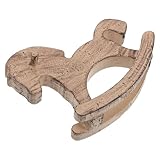 Double attrait : le motif animalier stimule l’imagination des enfants et évoque des souvenirs d’enfance chez les adultes, garantissant ainsi que les objets à bascule en forme de cheval restent appréciés par toutes les générations. figurine de cheval vintage, ornement de table à bascule