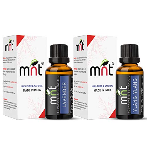 Image of MNT Diffuser oil /Aroma oil /Scented oil /Fragrance oil (Lavender, Ylang-Ylang (Each15 ml)