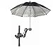 Fotoleey Camera Umbrella for Xbotgo - 50cm Professional Weather Shield for Photography with 360° Adjustable Clamp