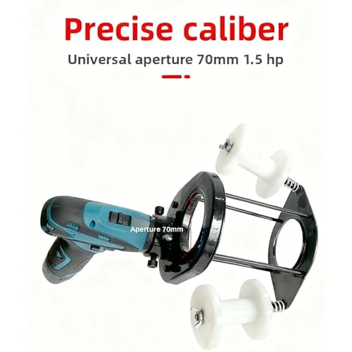 Máquina de bobinado de bobina, máquina de envoltura de cinta, batería de litio dual de 12 V con apertura de 70 mm para una estanqueidad ajustable y mango ergonómico para espirales y bobinas de motor