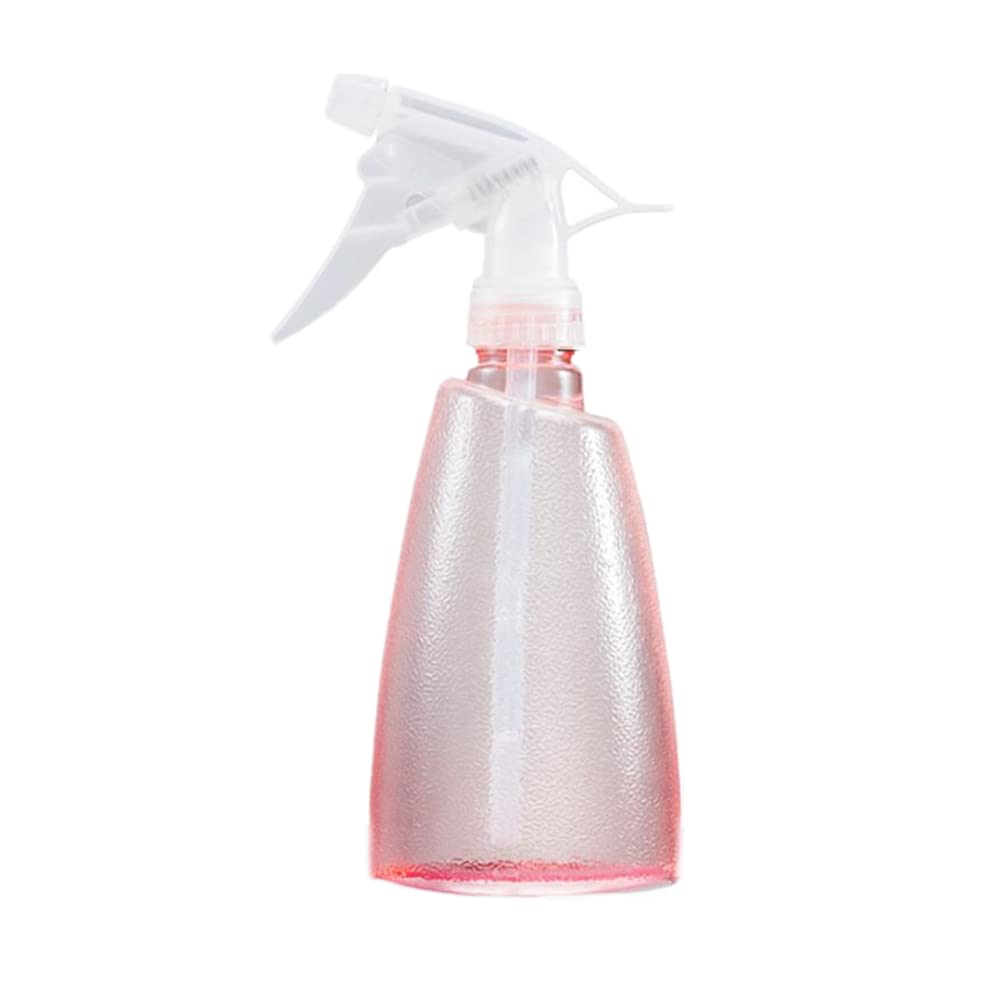 Plastic Spray Bottle 17oz Empty Squirt Bottle Water Trigger Adjustable Fine to Stream Refillable Sprayer Bottle for Cleaning Solutions, Hair Misting,