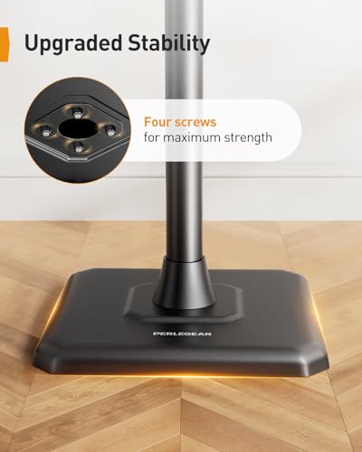 Support enceinte réglable Perlegear pour une immersion home cinéma parfaite dans votre salon