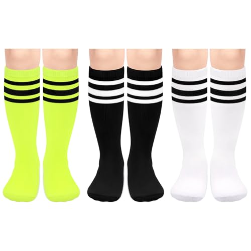 Image of Sarfel Toddler Soccer Socks Kids Soccer Socks Youth Soccer Socks Kids Baseball Socks Girls Softball Socks Boys Football Socks