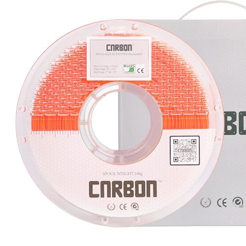 Filament CARBON PLA Plus ORANGE