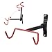 HOMEE Bike Hanger Wall Mount Foldable Bicycle Rack Wall Hook Flip-Up Bike Holder Stand Storage System for Garage Indoor Shed with Screws