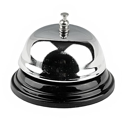 DOITOOL Timbre Inoxidable Para Recepción Campana De Servicio Clásica Fácil De Usar s