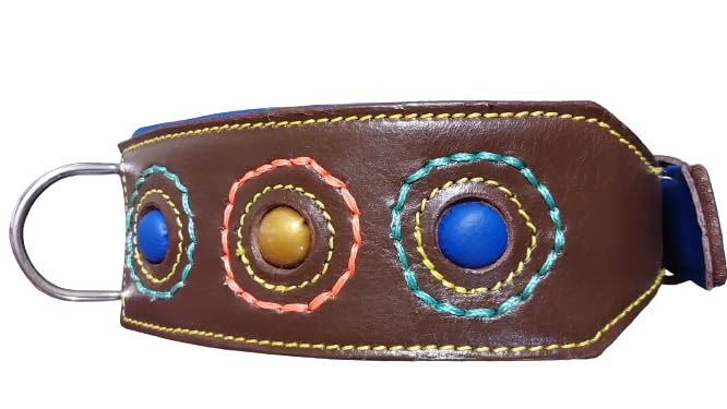 Dog Belt Genuine Leather Collar Brown Color Medium and Large Size Adjustable (2.5 inch) (B0CGQ5P1YD) Amazon Price History, Amazon Price Tracker