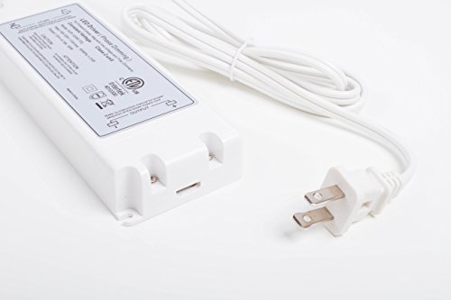 Image of 12v ETL Listed Triac Dimmable Driver Transformer Constant Voltage Power Supply for LED Strip Light Control by AC Wall Dimmer (12v 50w ETL Listed)