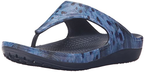 Crocs Women's Sloane Soft Floral Flip Flop