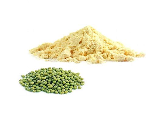 Radha Govind Organic Moong Dal Flour | Moong ki Dal ka Atta 1000Gram, Certified Organic - Image 3 thumbnail