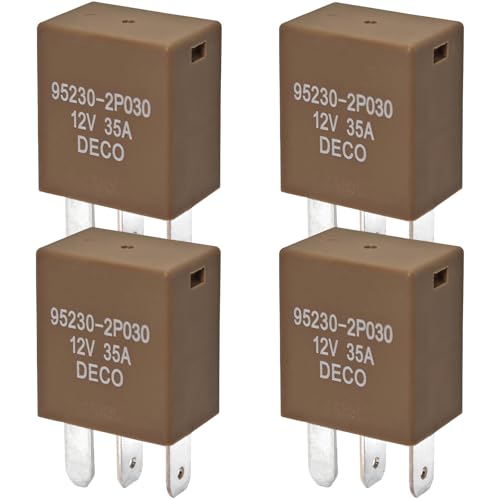 Relais 95230-2P030 automobile 12V 35A compatible Hyundai Kia 4 broches