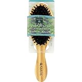 Earth Therapeutics Regular Bamboo Natural Bristle Cushion Brush