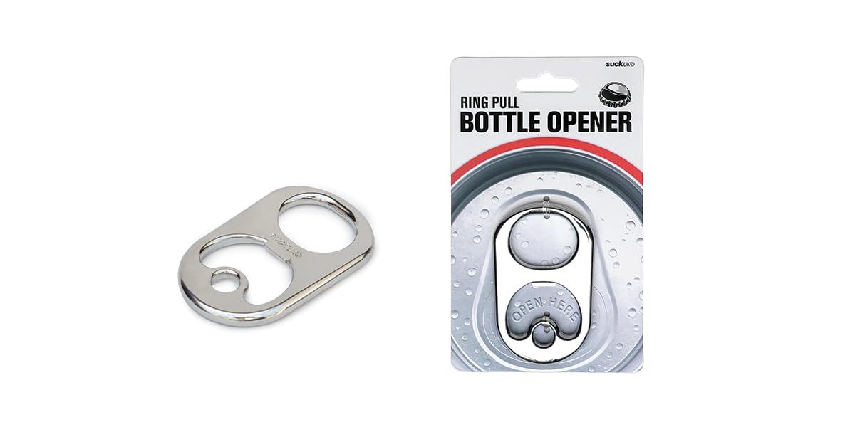 Décapsuleur à anneau Suck UK pour ne plus jamais chercher d'ouvre-bière