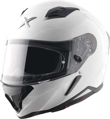 HXP SH-890 Hunter Integralhelm Glanz Weiss XS