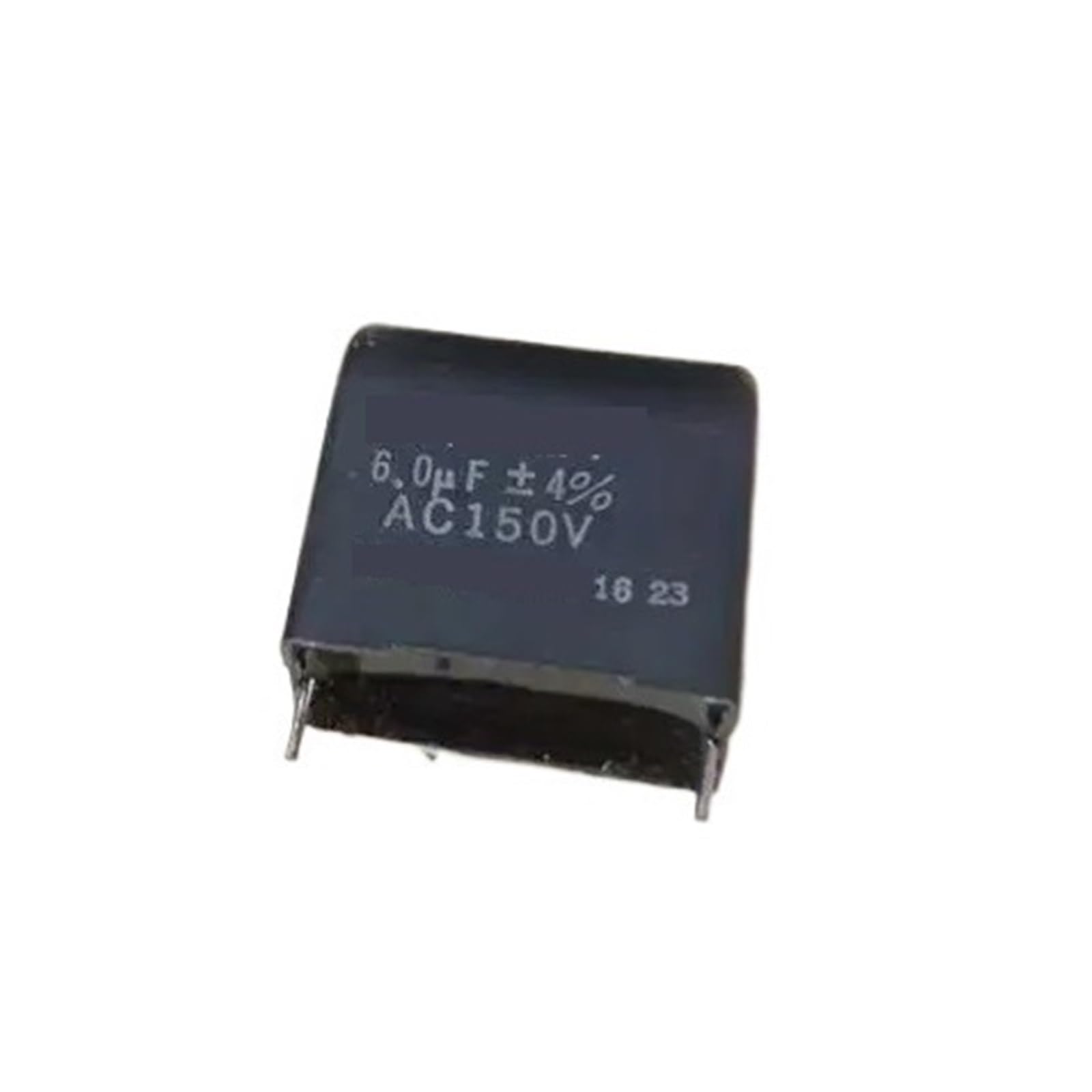 Condensateur audio 6uF 150V AC de précision avec connecteurs en cuivre pur pour hifi de salon