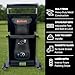 Golf Launch Monitor Protective Case for GC3, Launch Pro, LPI & Circle B – Metal Simulator Cover with Built-In Level & Adjustable Height – Alignment Leveling Shank Tank for Indoor Simulators