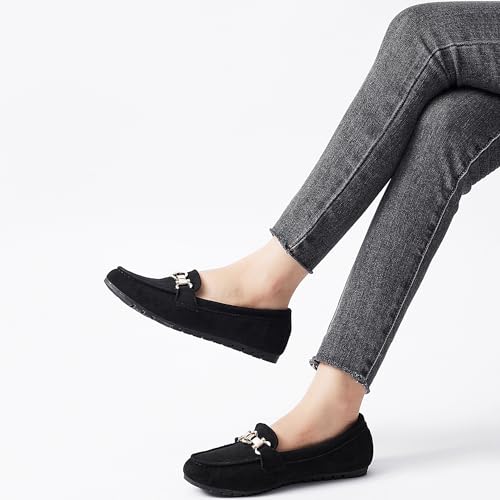 Image of Cvistpieo Loafers for Women Business Casual Shoes Comfortable & Lightweight Penny Loafers Slip On Work Flats