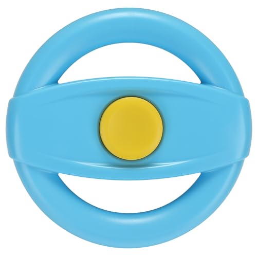 Accmor Stroller Steering Wheel Toy Simulated Steering Wheel for Stroller Shopping Carts Cart Universal Detachable Pretend Driving Funny Toy Attachment
