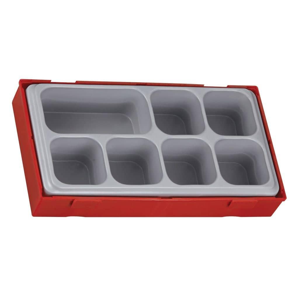 Teng Tools Empty Storage Tray with 7 Compartments - TT01,Silver