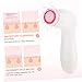 SAFIGLE Facial Cleansing Brush Set Deep Pore Cleaning Tool for All Skin Types Exfoliating Device with Soft Head for Daily Use Rosy Color