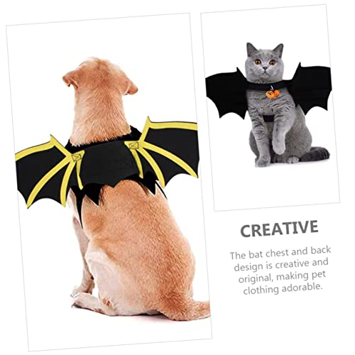 Disfraz de Murciélago para Perros y Gatos Halloween S miniatura 7