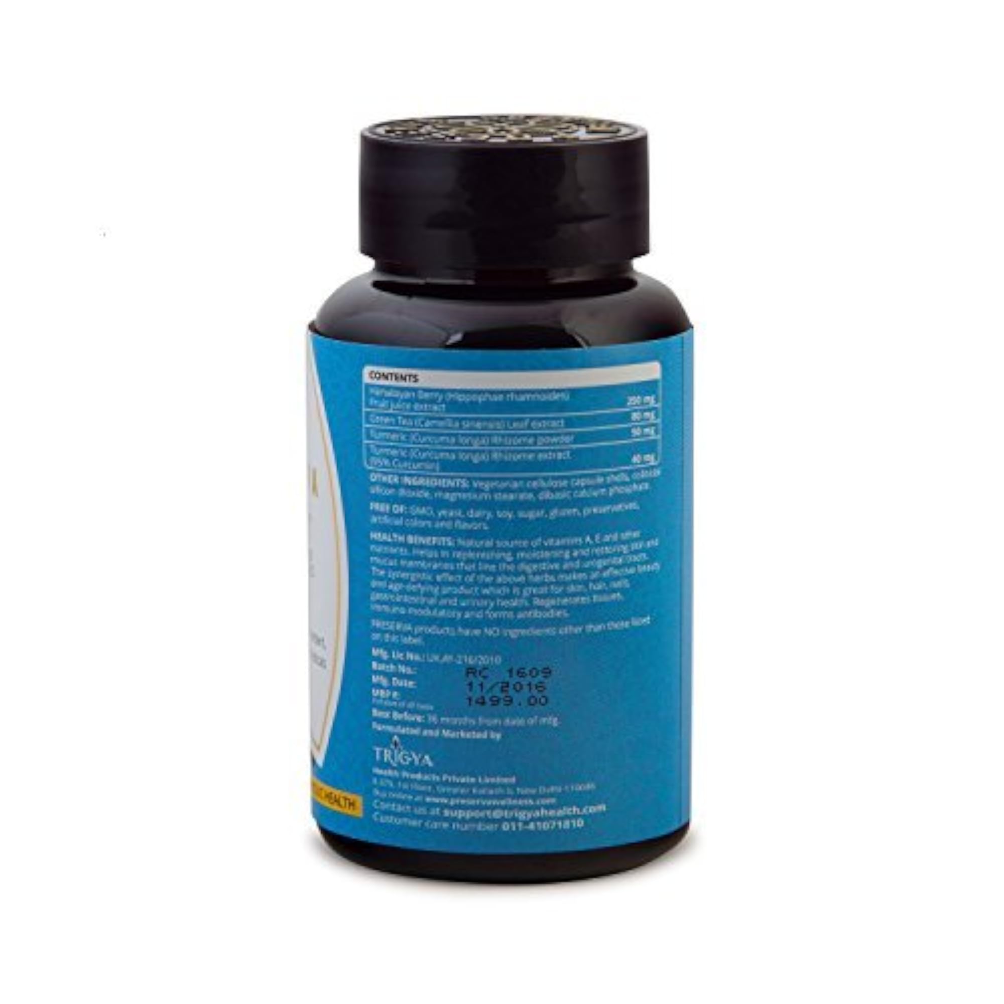 Oxyrich Turmeric Curcumin Capsules, 60 Count