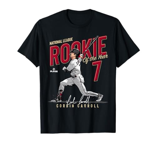 2023 NL Rookie of The Year Corbin Carroll Arizona MLBPA T-Shirt